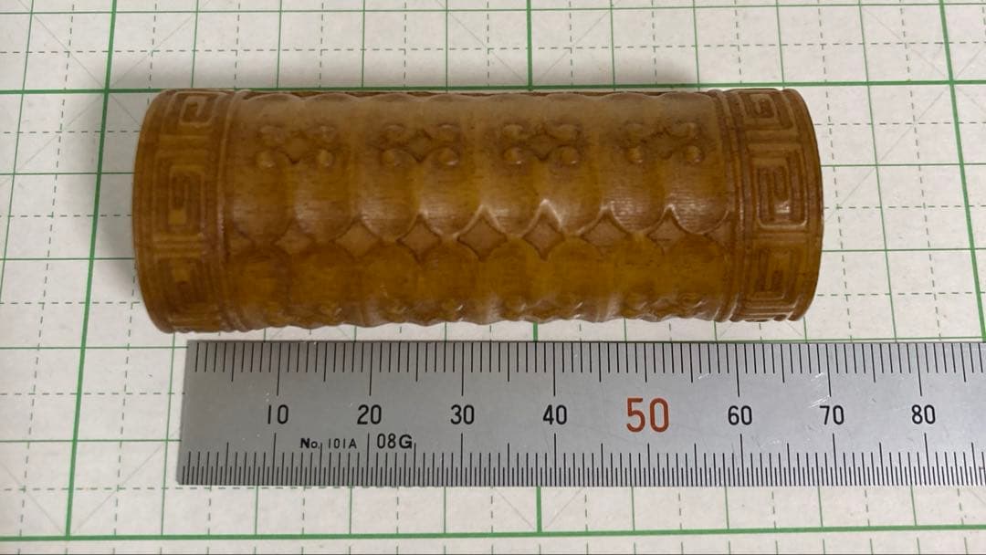 骨製　縁起彫刻　置物　根付