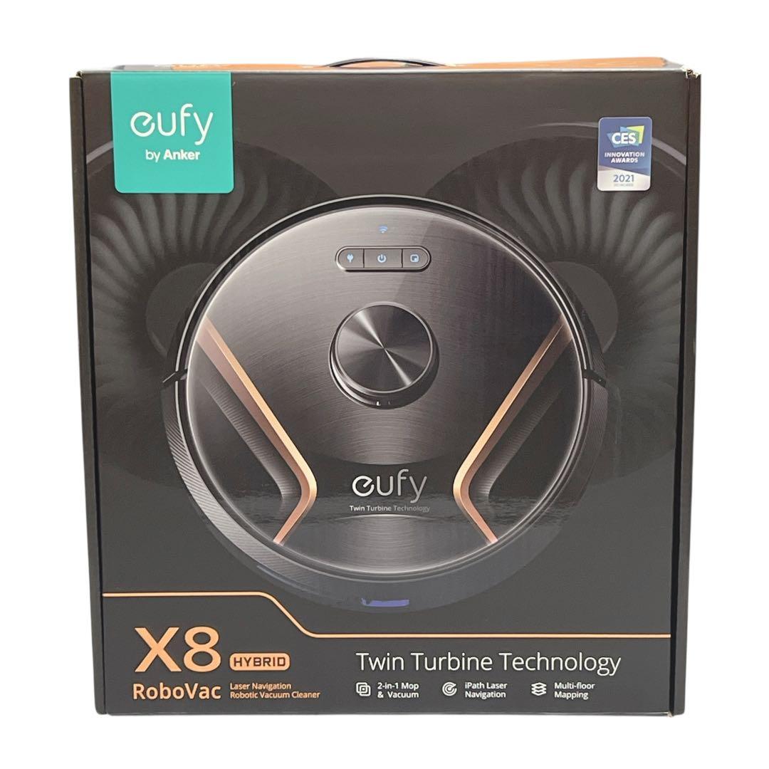 【未使用】ロボット掃除機 水拭き アンカー Eufy X8 Hybrid