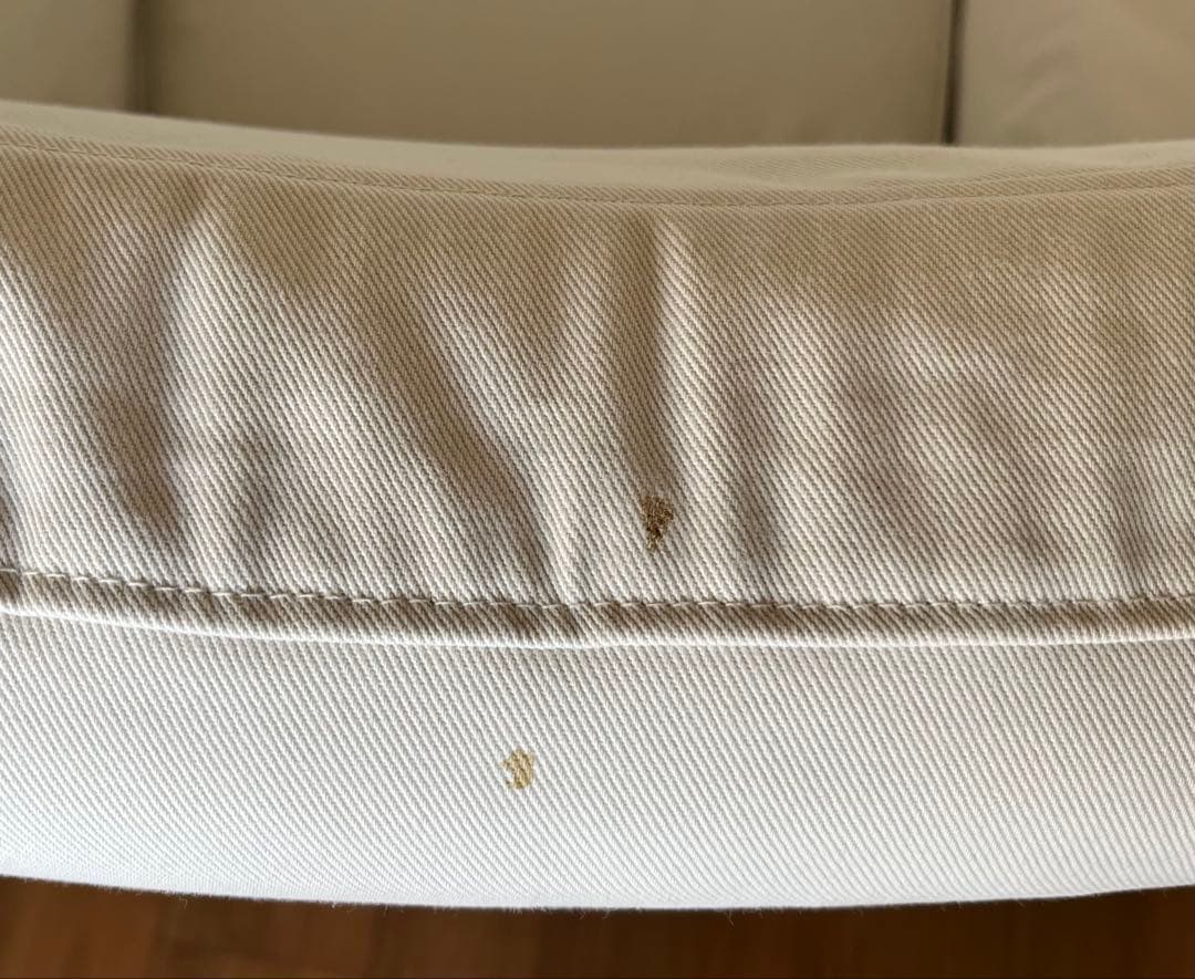 IKEA　EKTORP　エークトルプ　ソファ　1シーター　ダメージあり