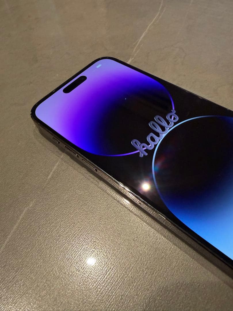 (*)様 美品 iPhone14 pro max 512GB ディープパープル