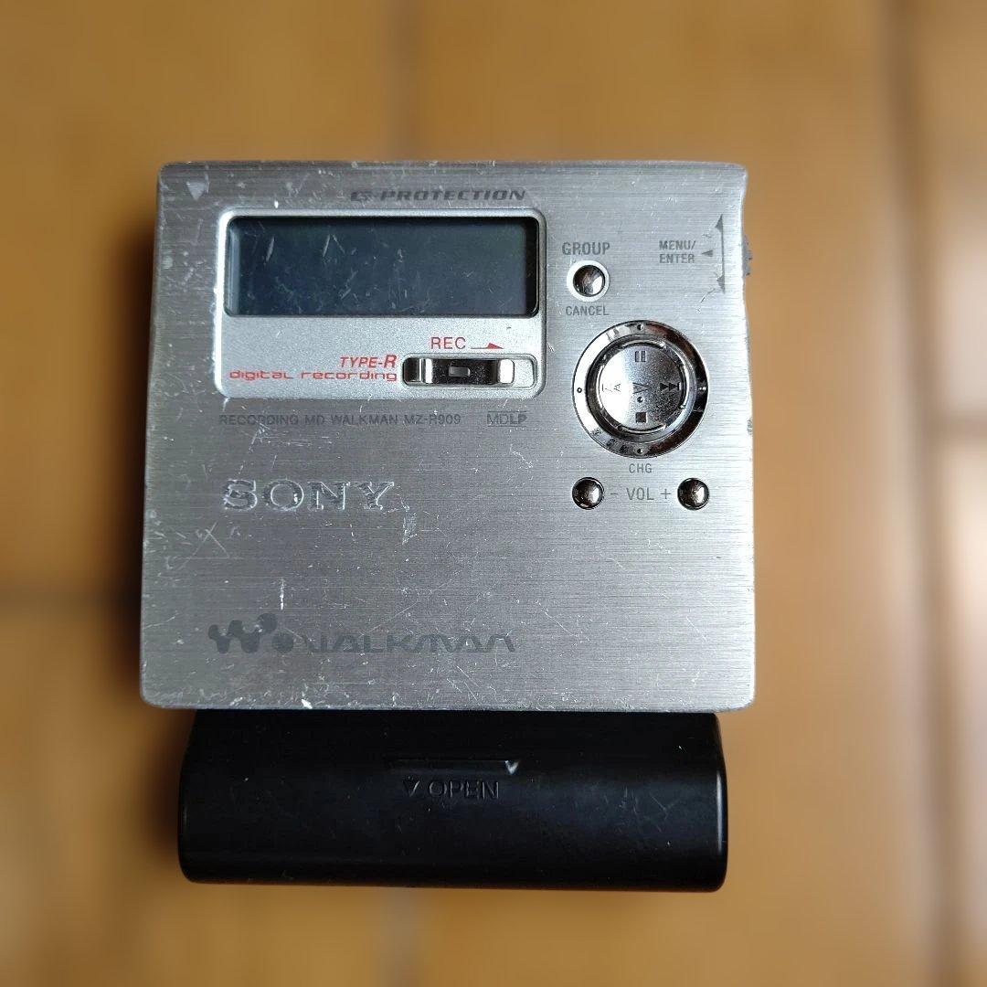 ジャンク品 ポータブルMDレコーダー SONY SHARP まとめ売り 6個