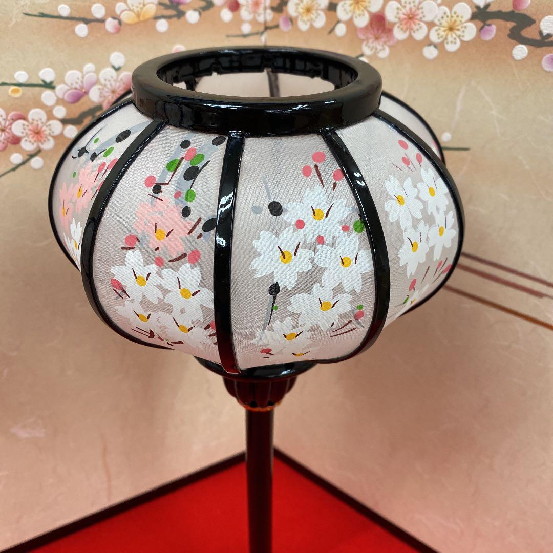 【176】雛人形★ひな祭り★コードレス雪洞15号★木製p