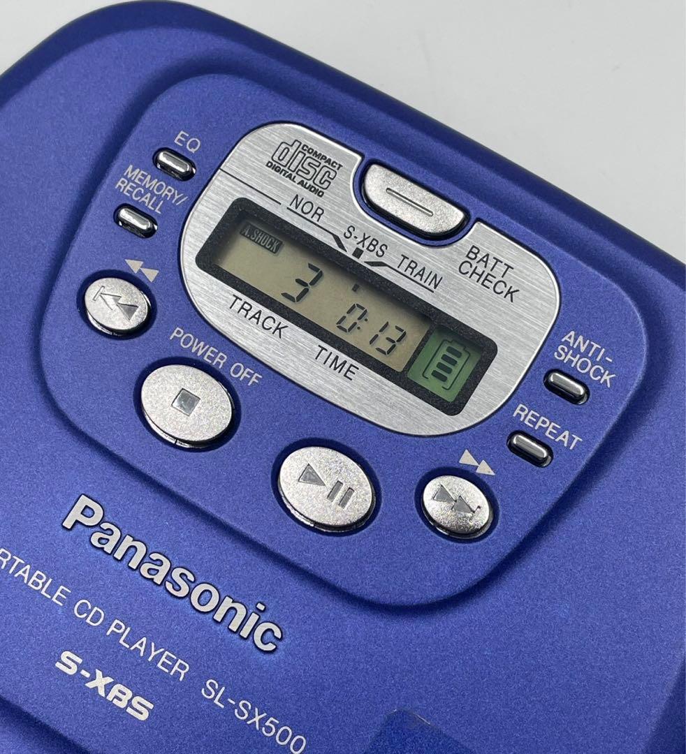 外観美品　再生OK Panasonic SL-SX500 CDプレーヤー