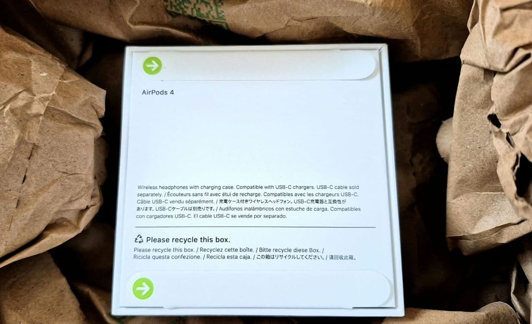 【新品未開封】Apple AirPods 4 (第4世代)