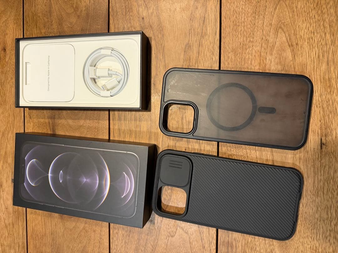 iphone 12 pro max 256gb グラファイト