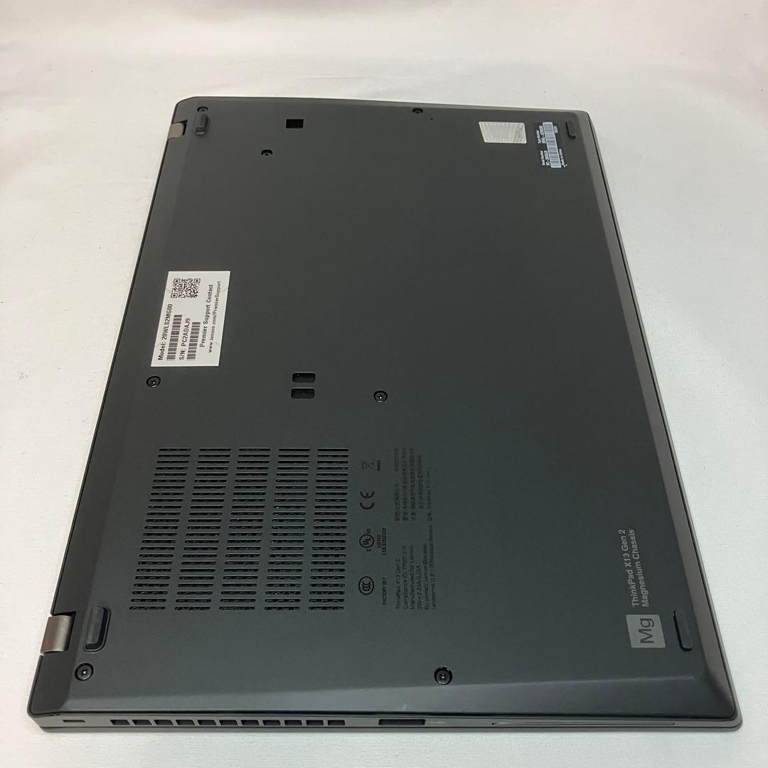 美品 ThinkPad X13 Gen2 第11世代 i5 8GB WUXGA