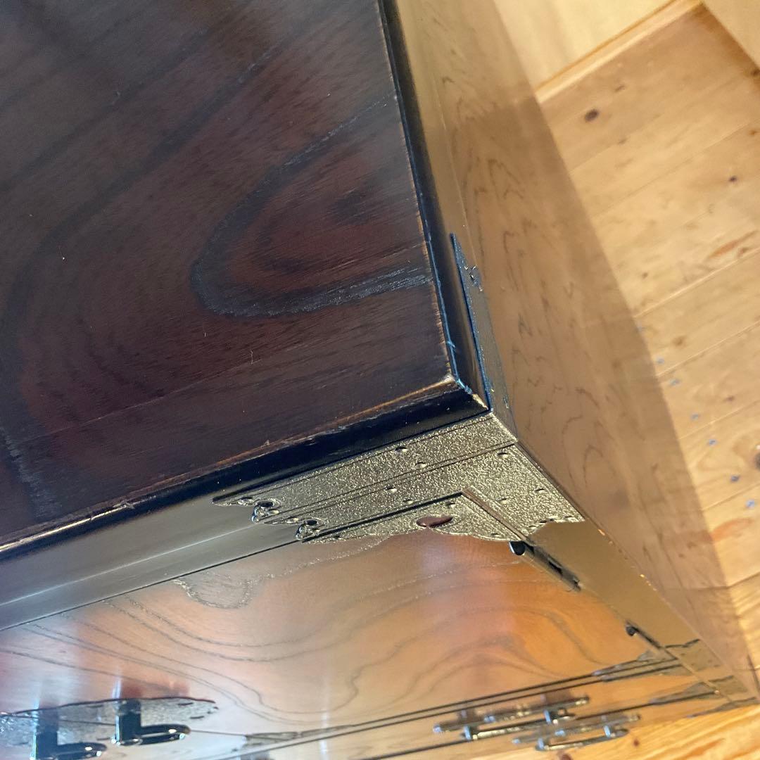 アンテーク調 和たんす 整理タンス 開き戸タンス 民芸箪笥 民芸家具 和風