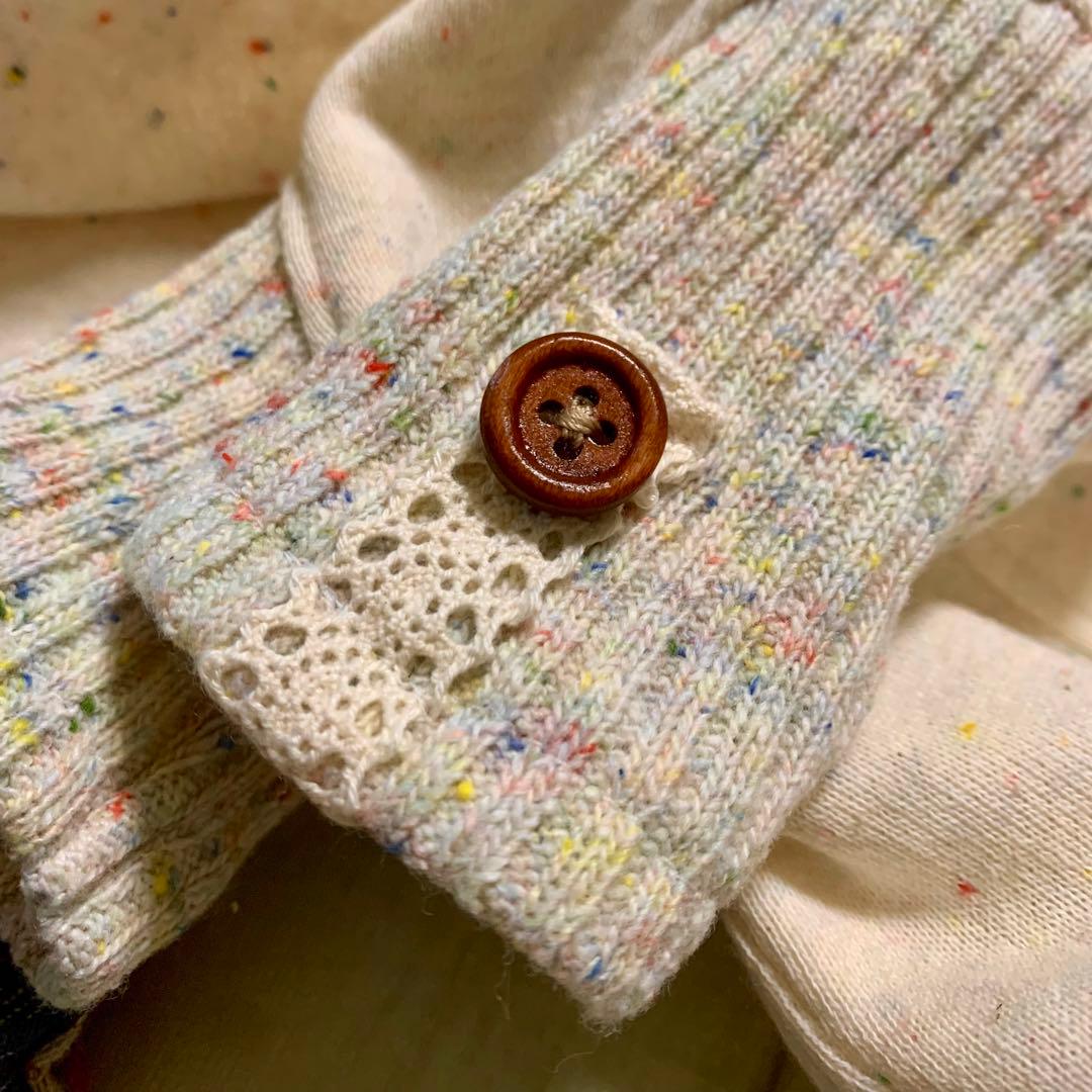 No.32 ハンドメイド犬服 ハイネックパーカーワンピース