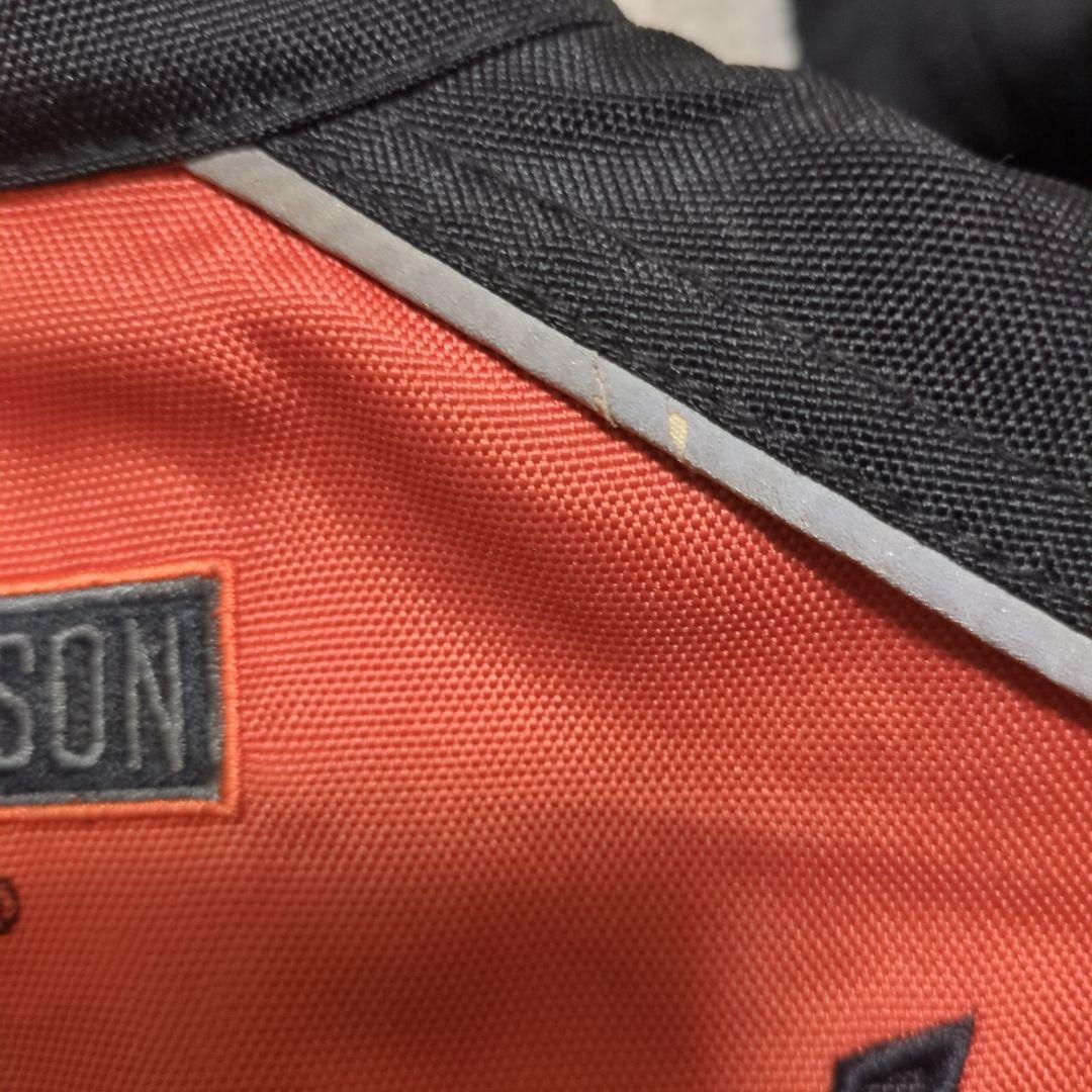 HARLEY-DAVIDSON ジャケット ブラック/オレンジ