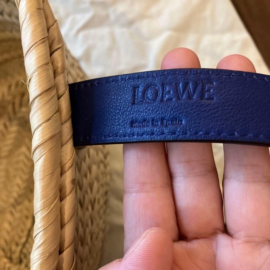 月末値下げいたします！ LOEWE かごバックMと保存袋