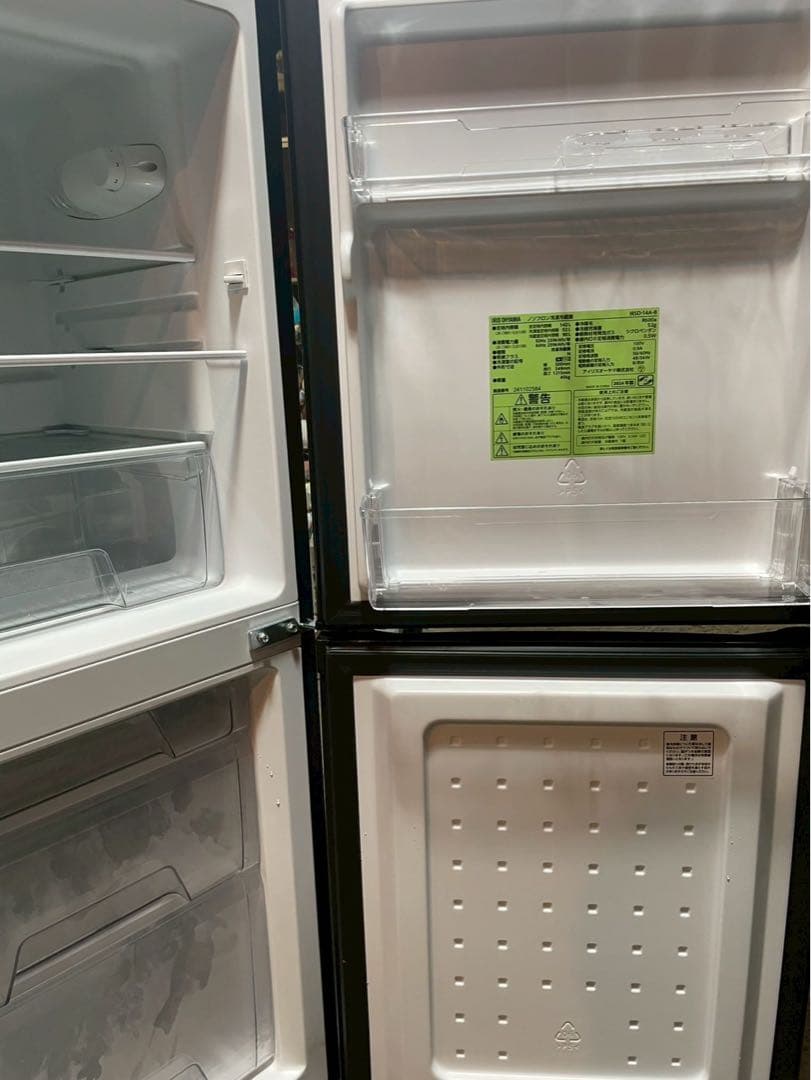 アイリスオーヤマ 2024年製 142L 冷蔵庫