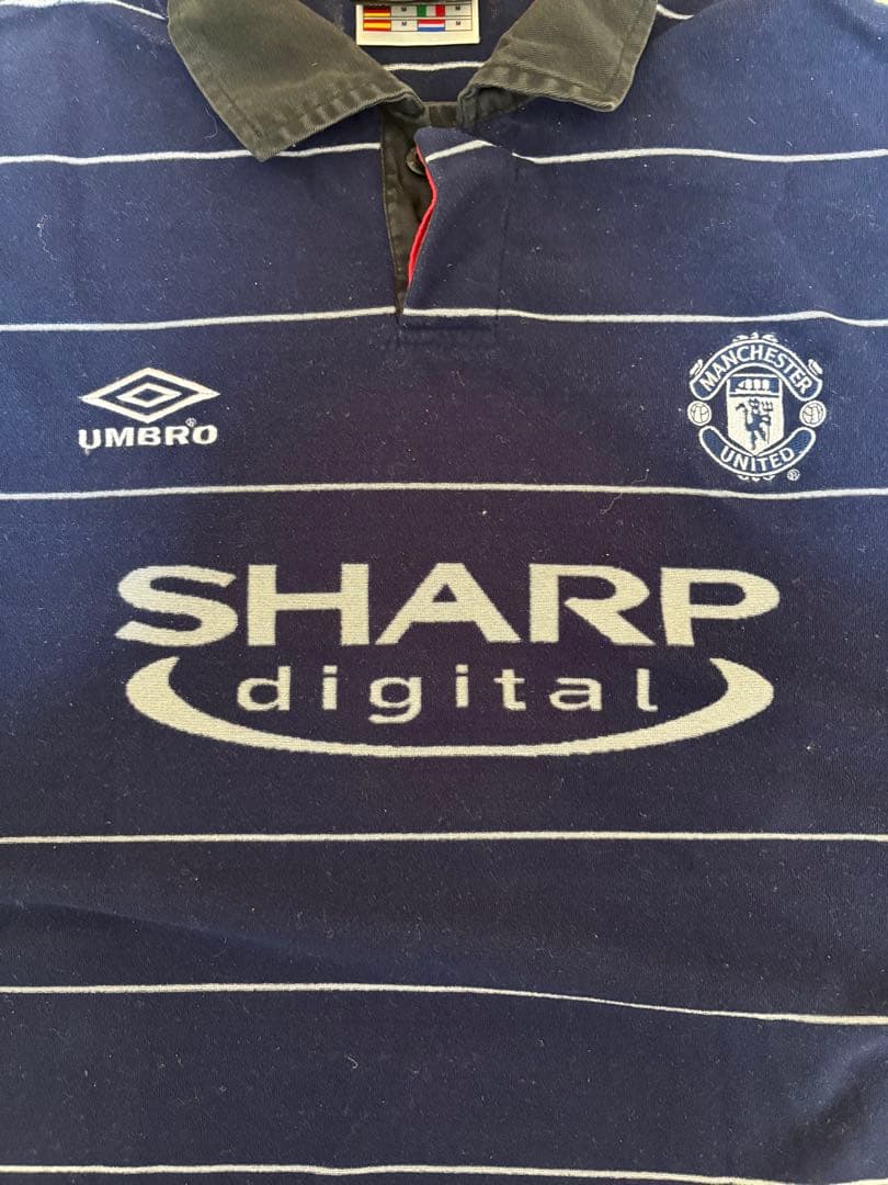 マンチェスター・ユナイテッド UMBRO シャツ ネイビー