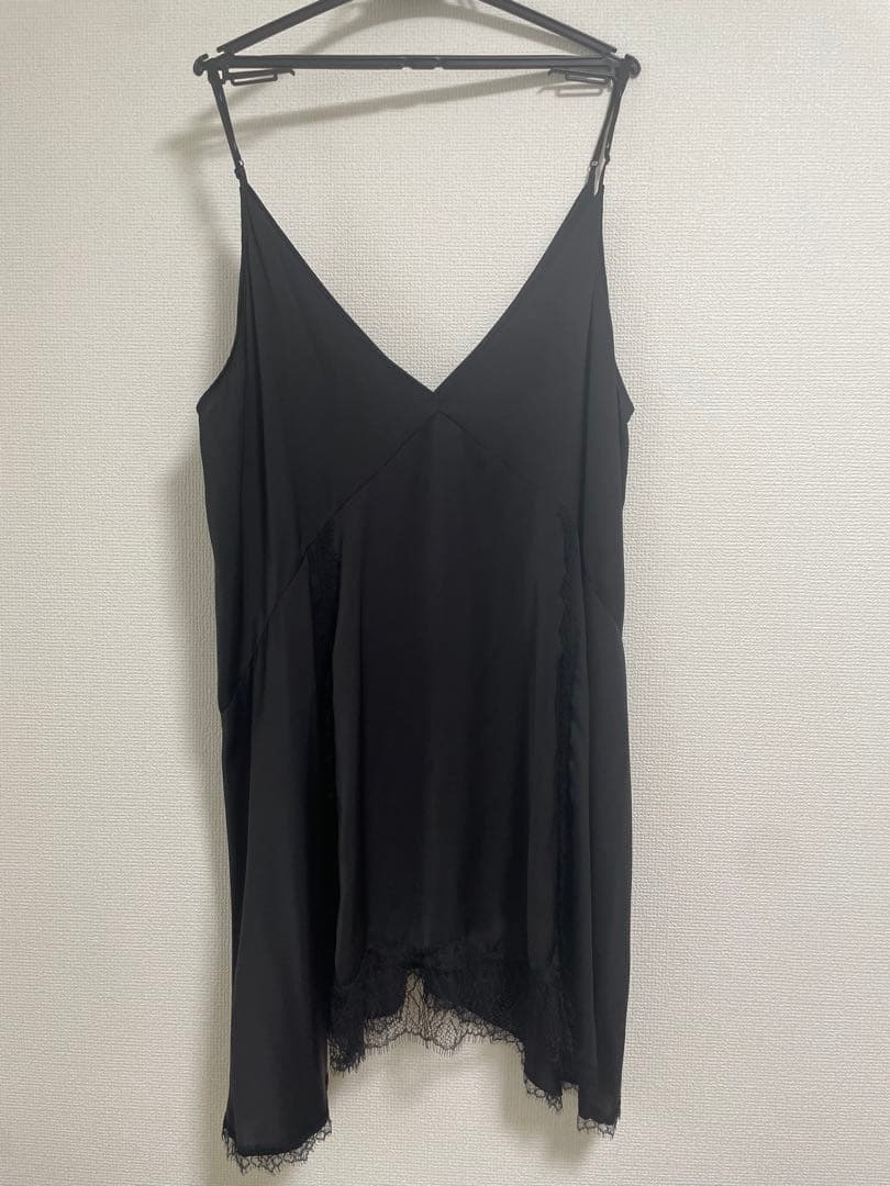 ap studio レースドッキングキャミワンピース