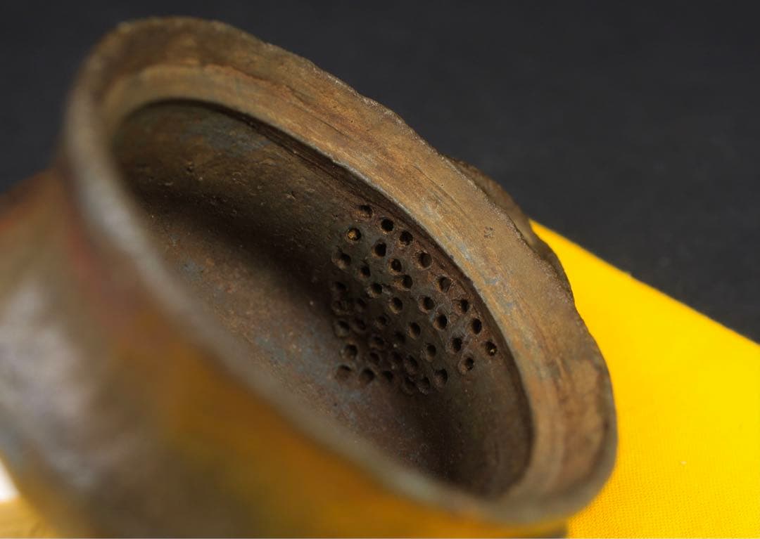 備前焼 森 宝山 宝山 希少 手造松の実摘み 宝瓶 急須