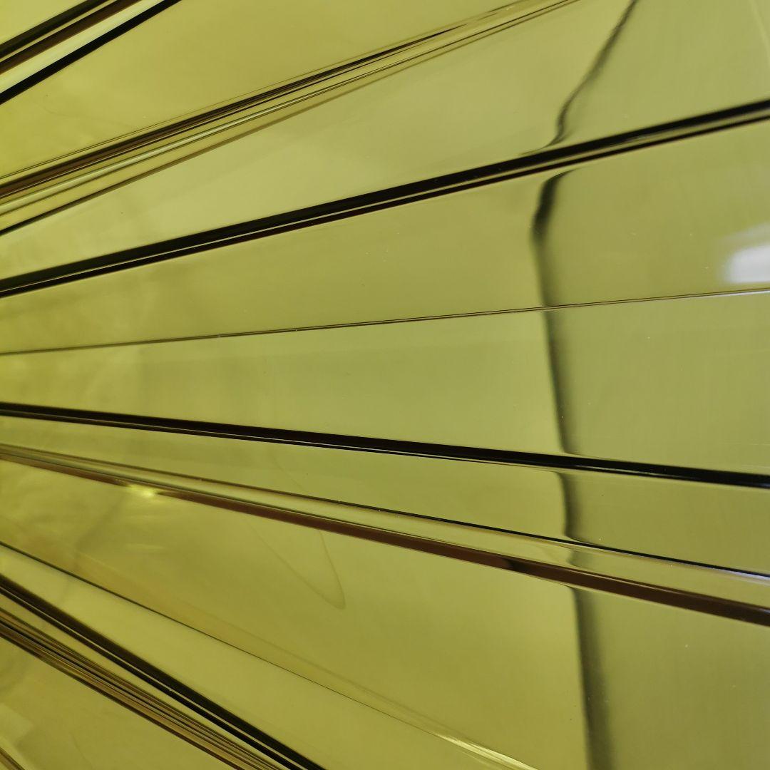 未使用 Kartell 花瓶 44cm 大型 イエロー系 フラワーベース