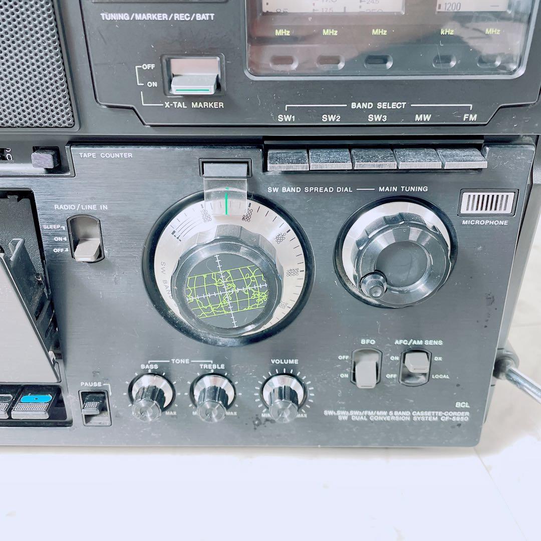 SONY BCLラジオ　スカイセンサー　カセット　CF-5950 NT0667