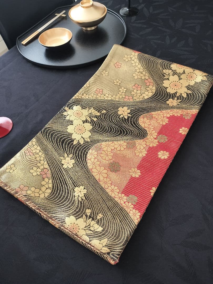 A903★高級‼️全通‼️ひな祭り‼️テーブルランナー2m11cm　リバーシブル