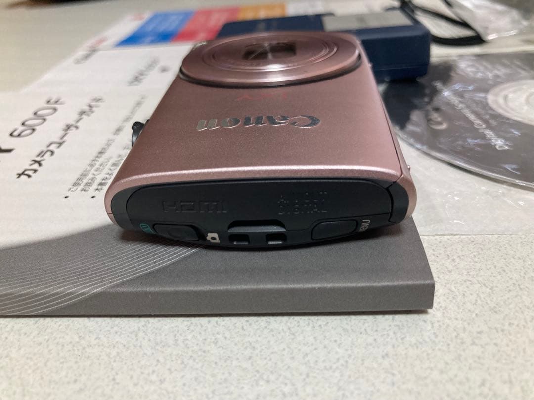 Canon IXY600F ピンク コンパクトデジタルカメラ