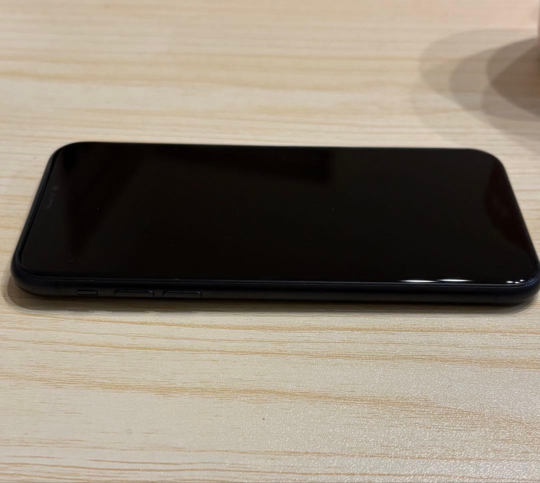 Apple iPhone XR ブラック128GB 初期化済み SIMフリー