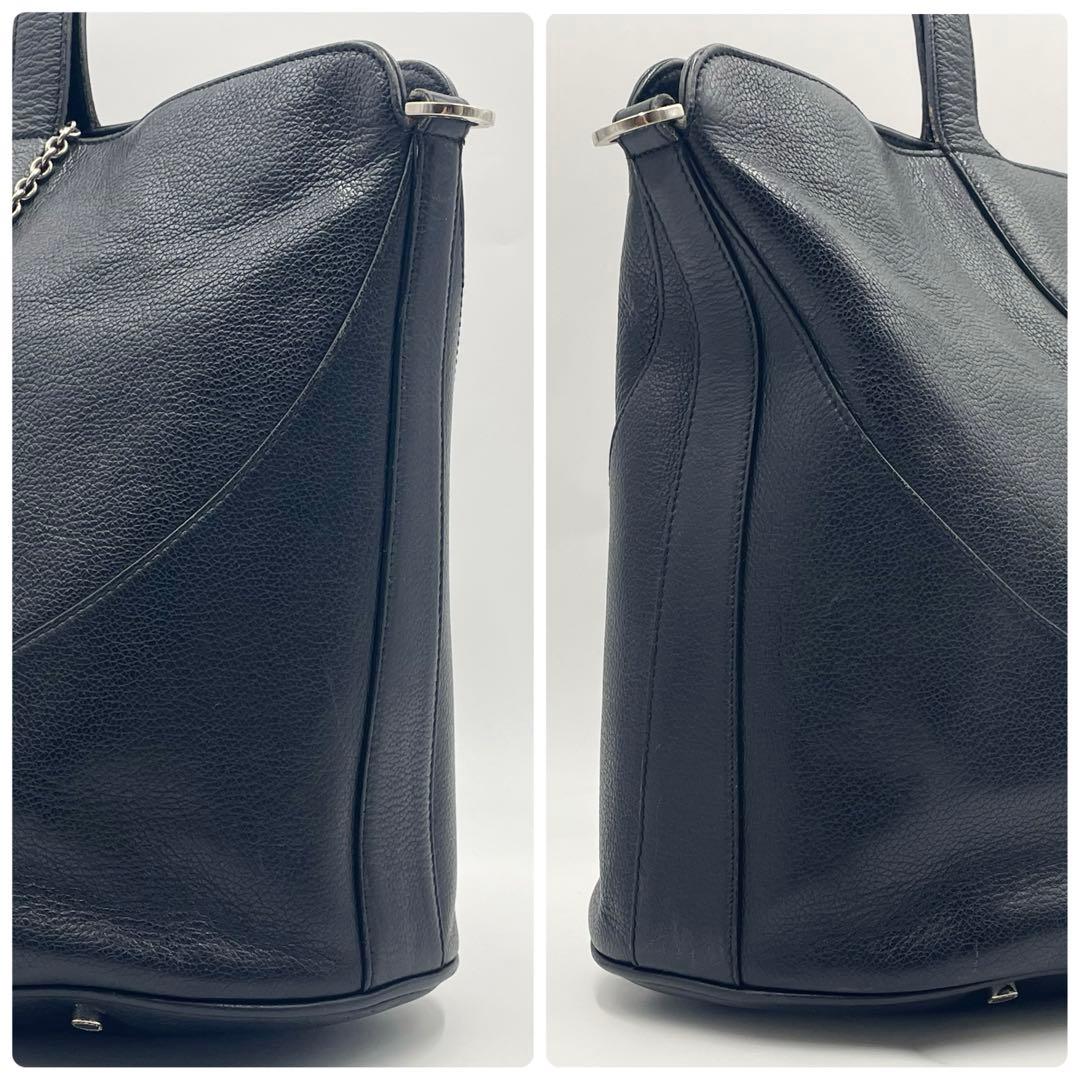 【美品】ブルガリ デコルテ トートバッグ ショルダー 2way レザー ビジネス