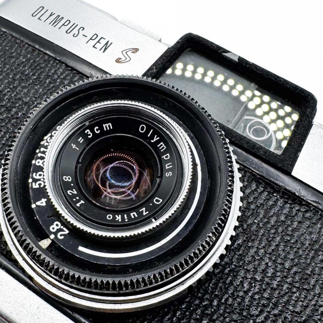 Aランク 美品 整備済み OLYMPUS PEN S F2.8 3ヶ月動作保証付