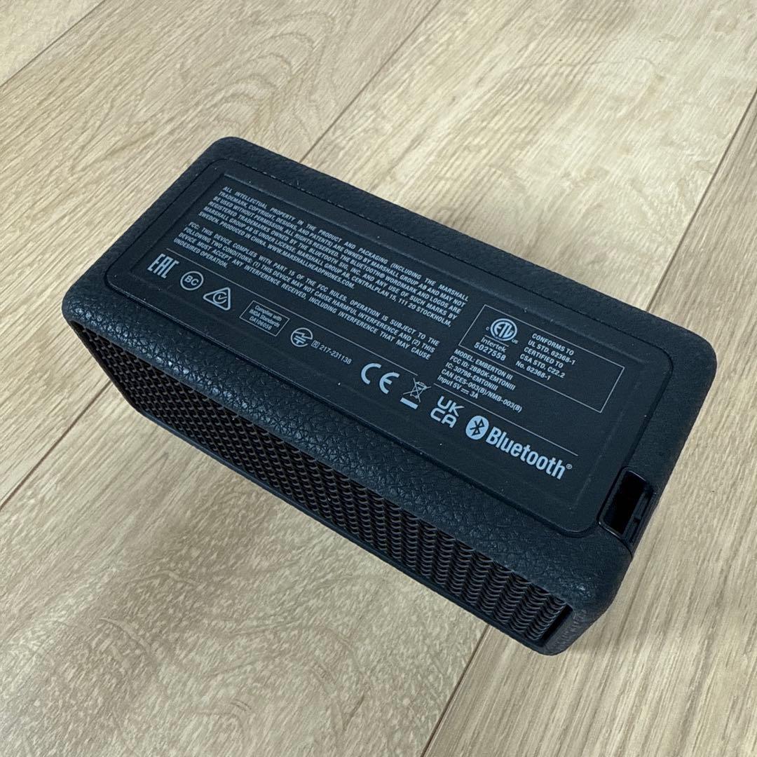 【ほぼ新品】Marshall Emberton Ⅲ Bluetoothスピーカー