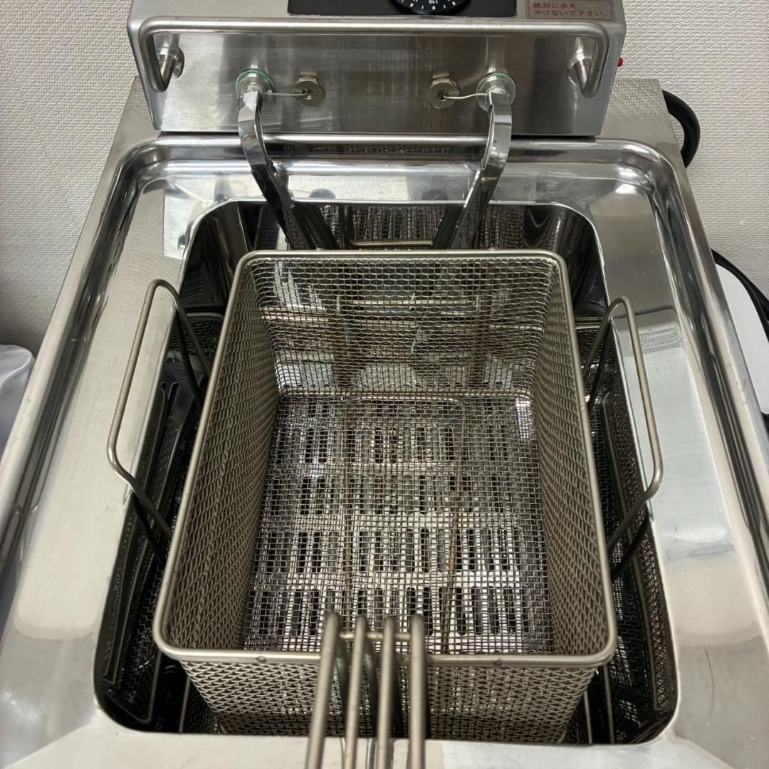 タニコー 卓上電気フライヤー ＴＣＦＬ－３５４５Ｅ　単相200V