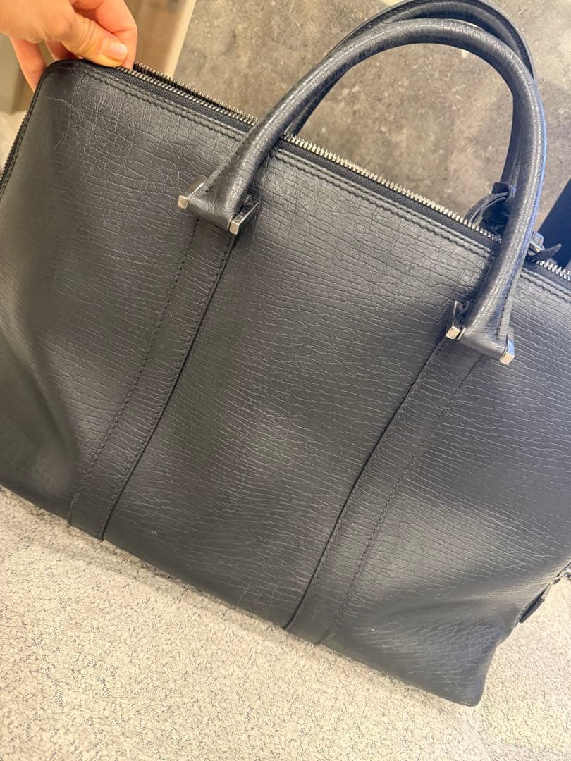 GUCCI（グッチ）ビジネスバッグ ブラック レザー