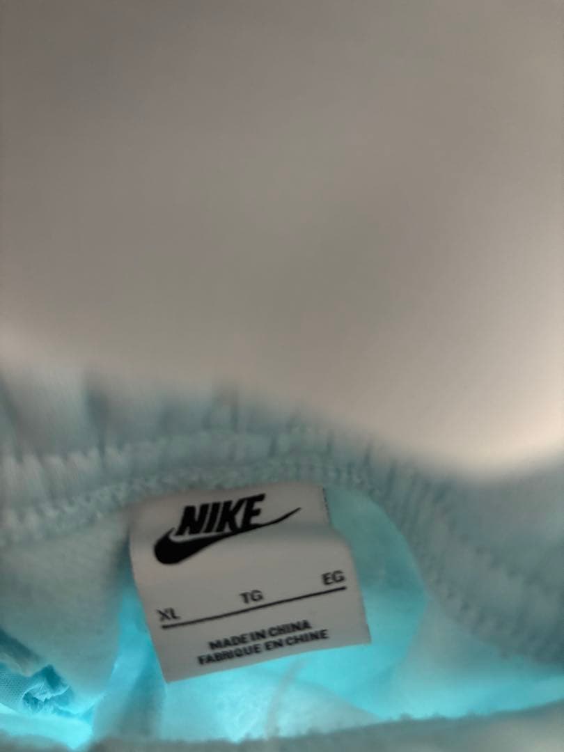 ナイキ　NIKE スウェット　セットアップ　上下 水色　レア　XL