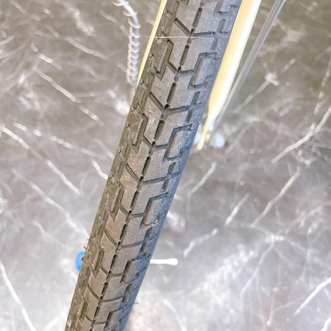 配送価格【980】《限定》一般車 ママチャリ Bruges クリーム 26インチ