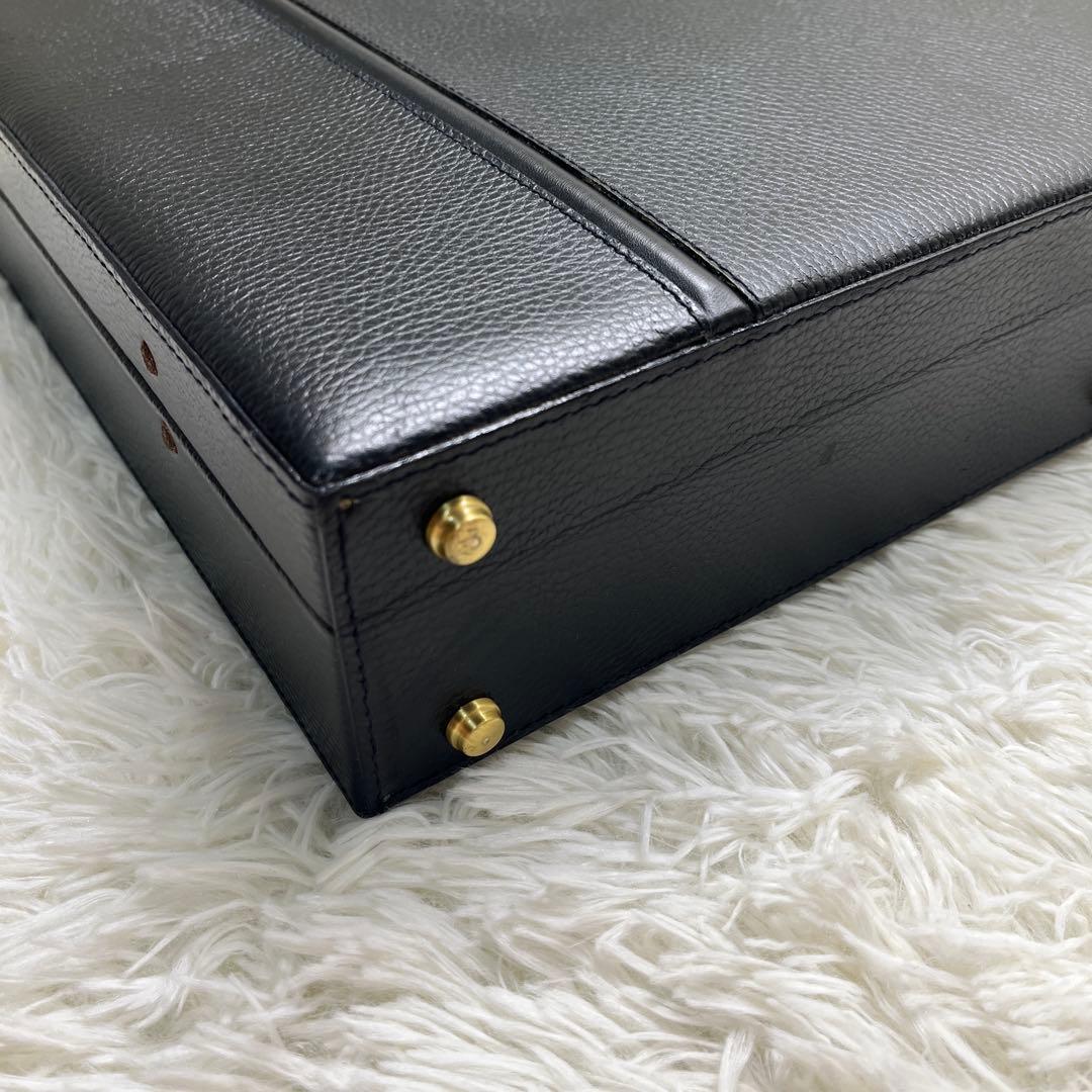 【美品】BALLY アタッシュケース ブリーフケース ビジネスバッグ ブラック