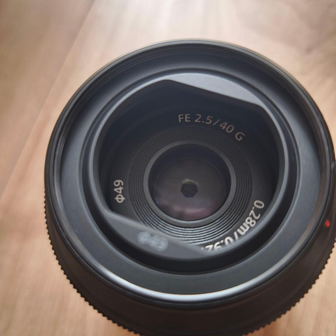 【ブラックミスト付き】SONY FE 40mm F2.5G SEL40F25G