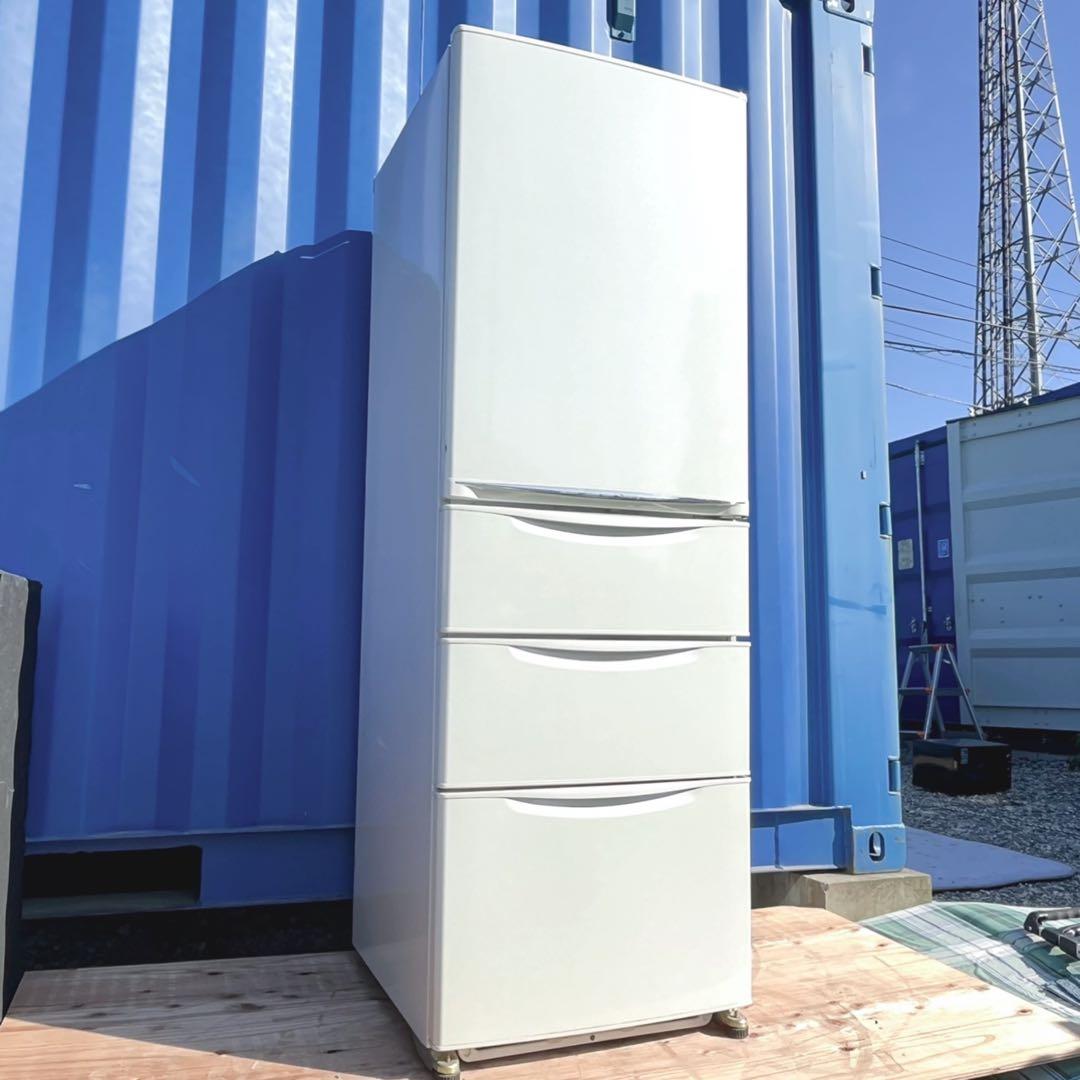 設置取付まで無料✨三菱 大容量ファミリーサイズ ホワイト冷蔵庫