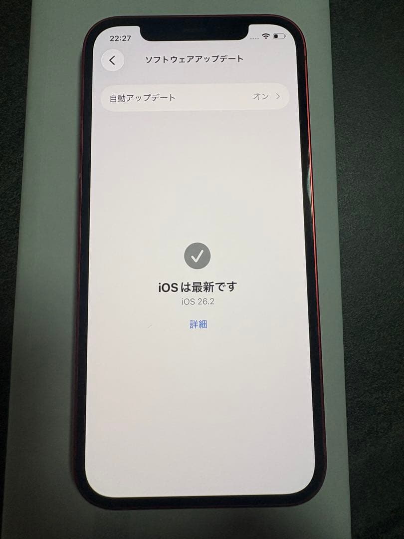 k*a様 Apple iPhone 12 (PRODUCT RED) 本体