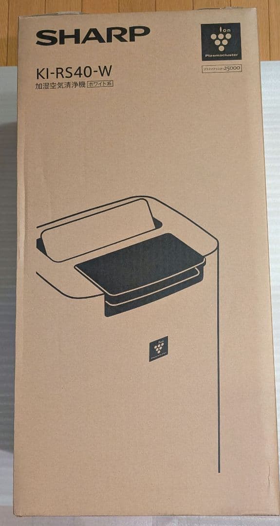 シャープ 加湿空気清浄機 KI-RS40-W