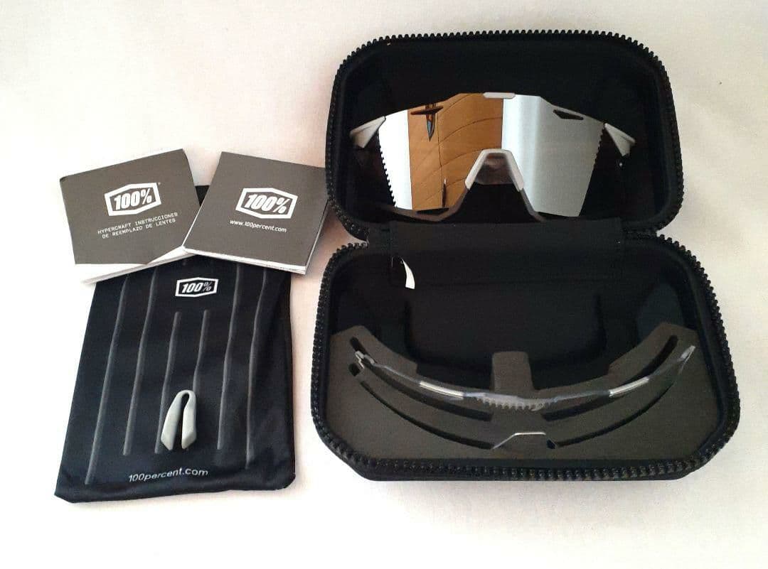 100% Hypercraft ストーングレイ ワンハンドレッド サングラス