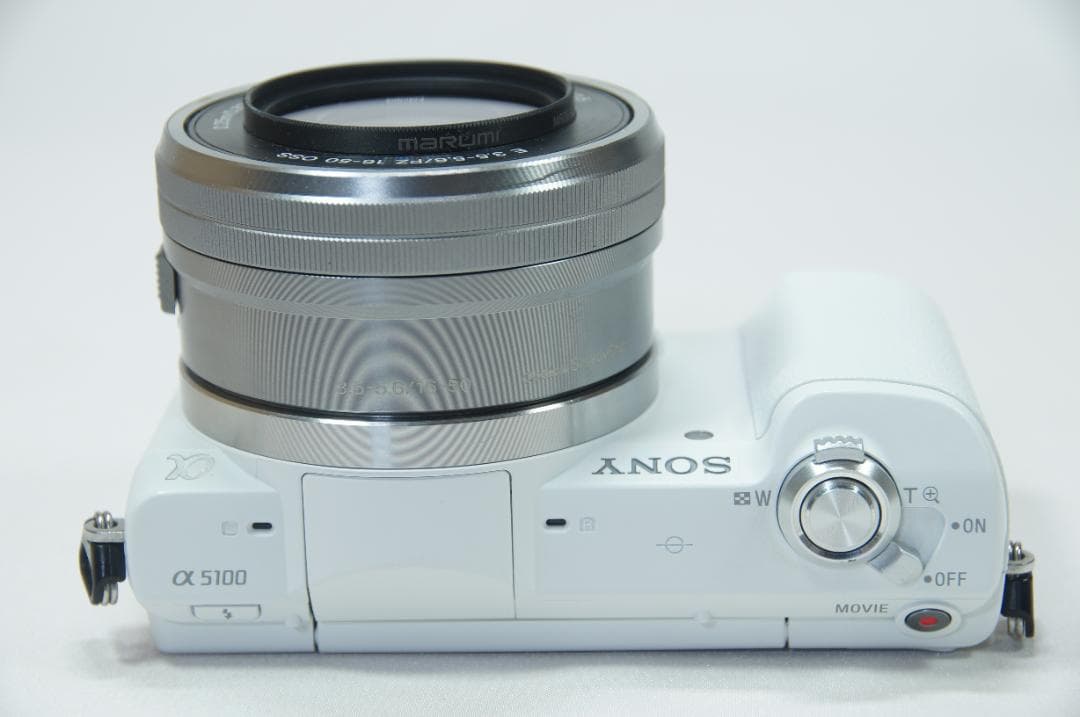 【極美品】 SONY α5100 ホワイト シャッター数3660回 【返品保証】
