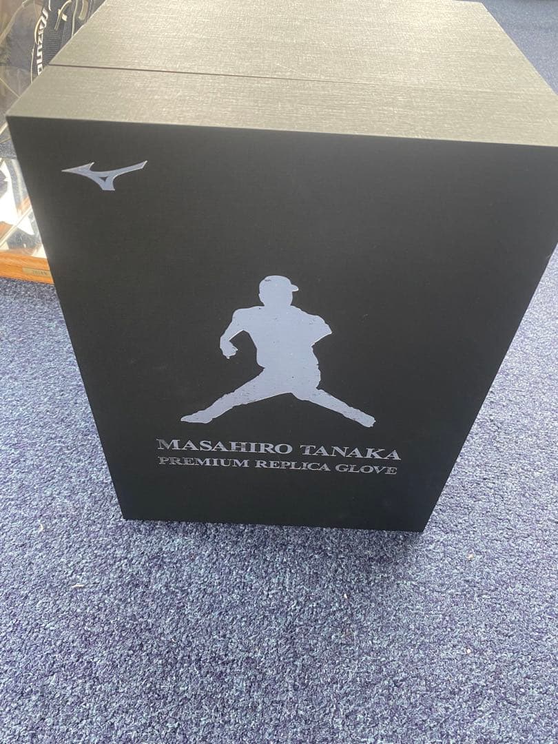 【限定50】ミズノプロ田中将大硬式グローブ ヤンキース時代木箱、鑑賞用ケース付き