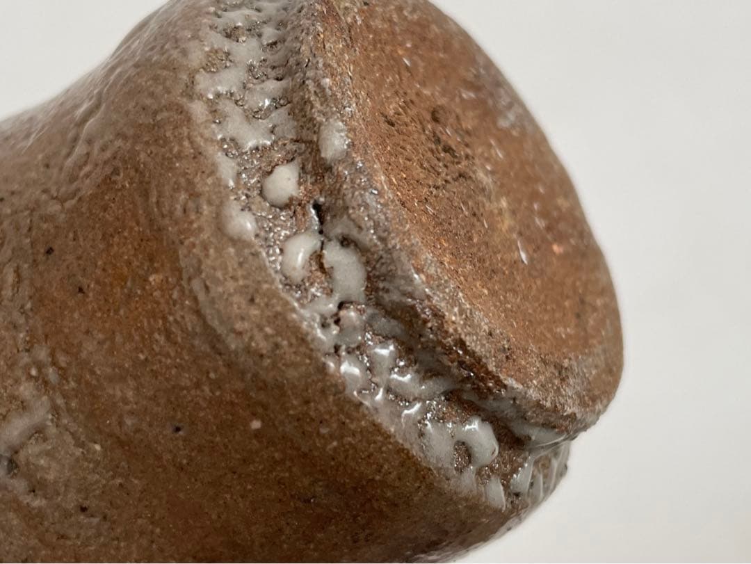 陶芸家　不東庵　細川護煕　唐津　ぐい呑　共箱　古唐津　絵唐津　酒器　酒盃