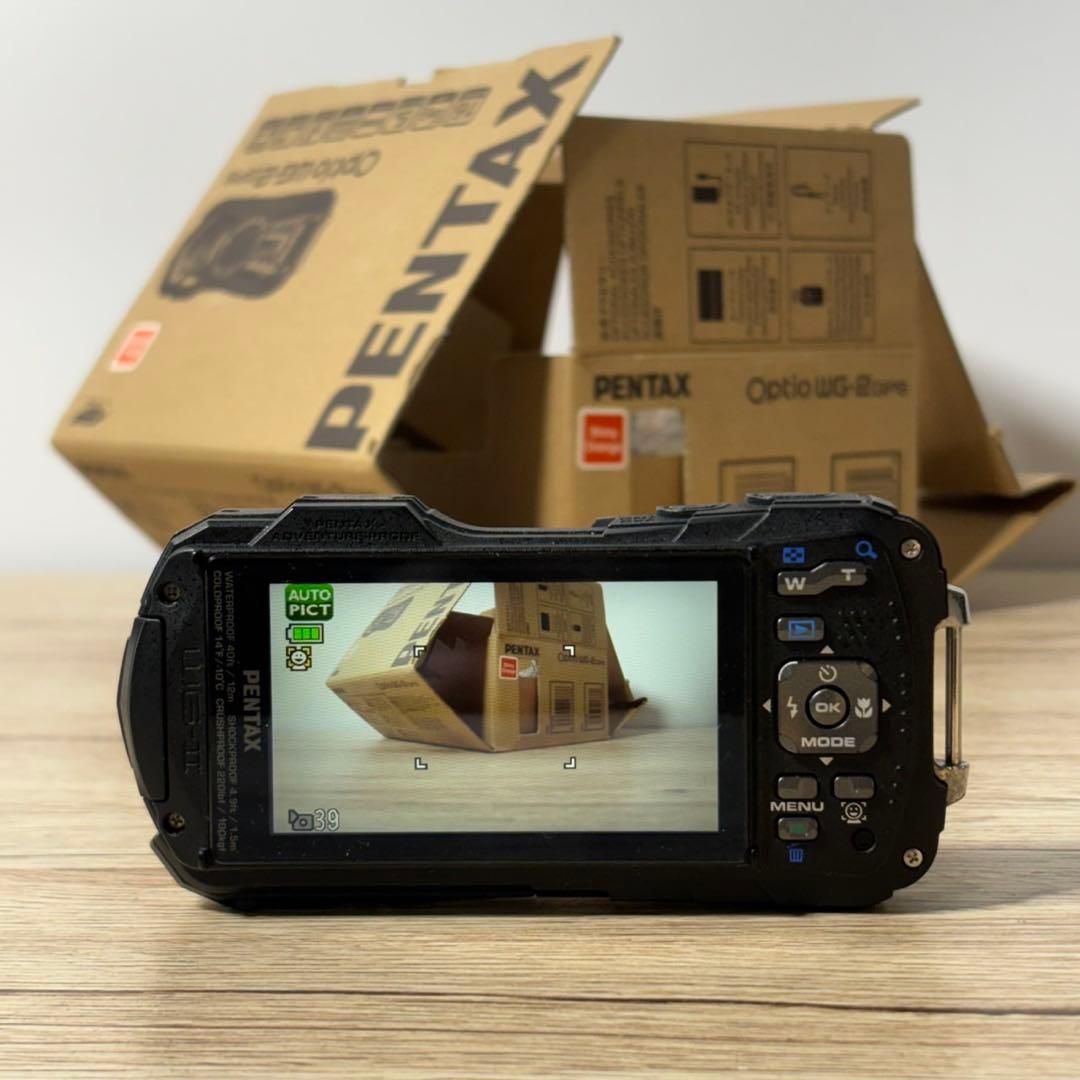 PENTAX Optio WG-2 オレンジ 防水デジタルカメラ B1