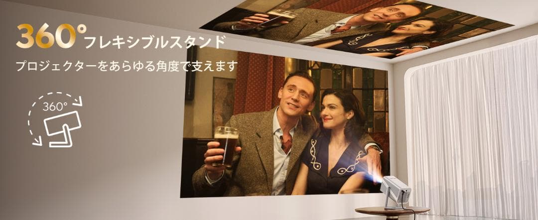 訳あり プロジェクター 家庭用 750ASNI Netflix Dolby