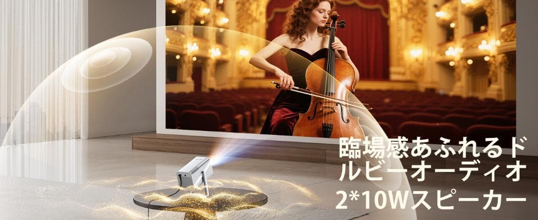 訳あり プロジェクター 家庭用 750ASNI Netflix Dolby