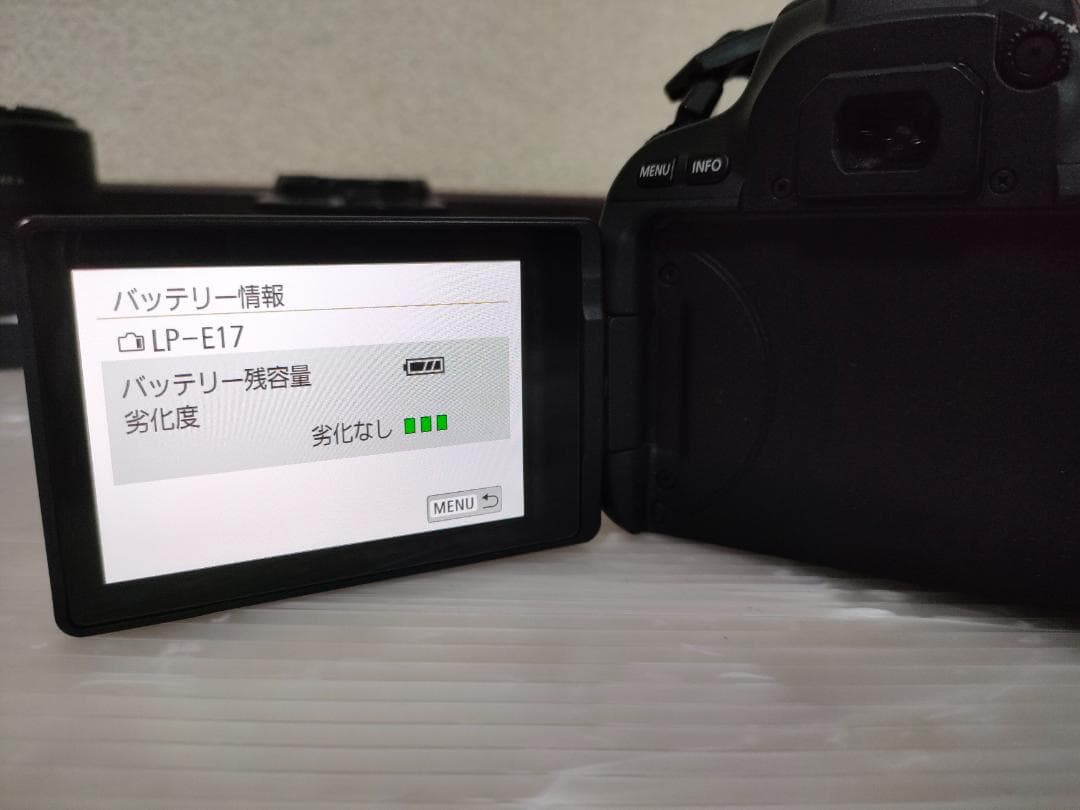 Canon 一眼レフカメラ EOS Kiss X9 レンズ3個＆取説＆SDカード