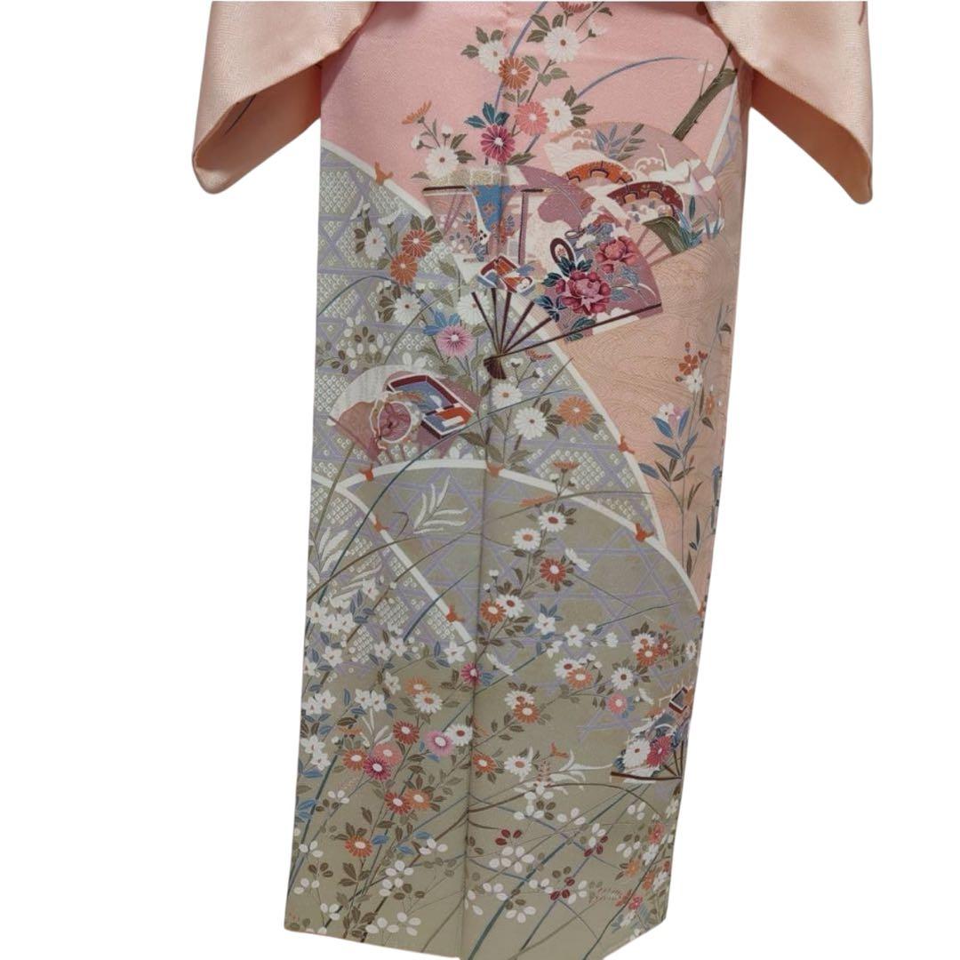 正絹　友禅　訪問着　フルセット 美品　袷　イ9981