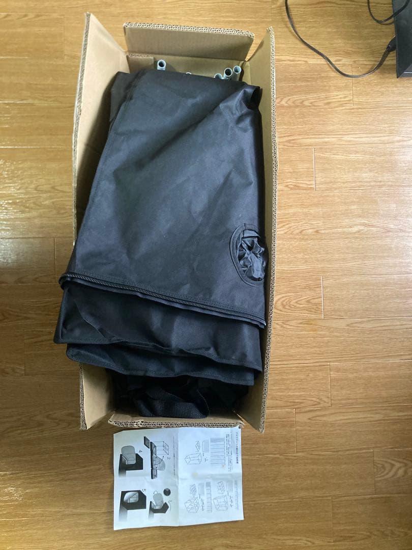 【送料込み】HOMUTE グロウテント 60x60x120cm ライトなど一式