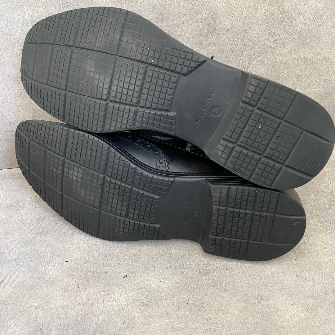 REGAL リーガル サイドジップ カントリーブーツ ウィングチップ 27.5