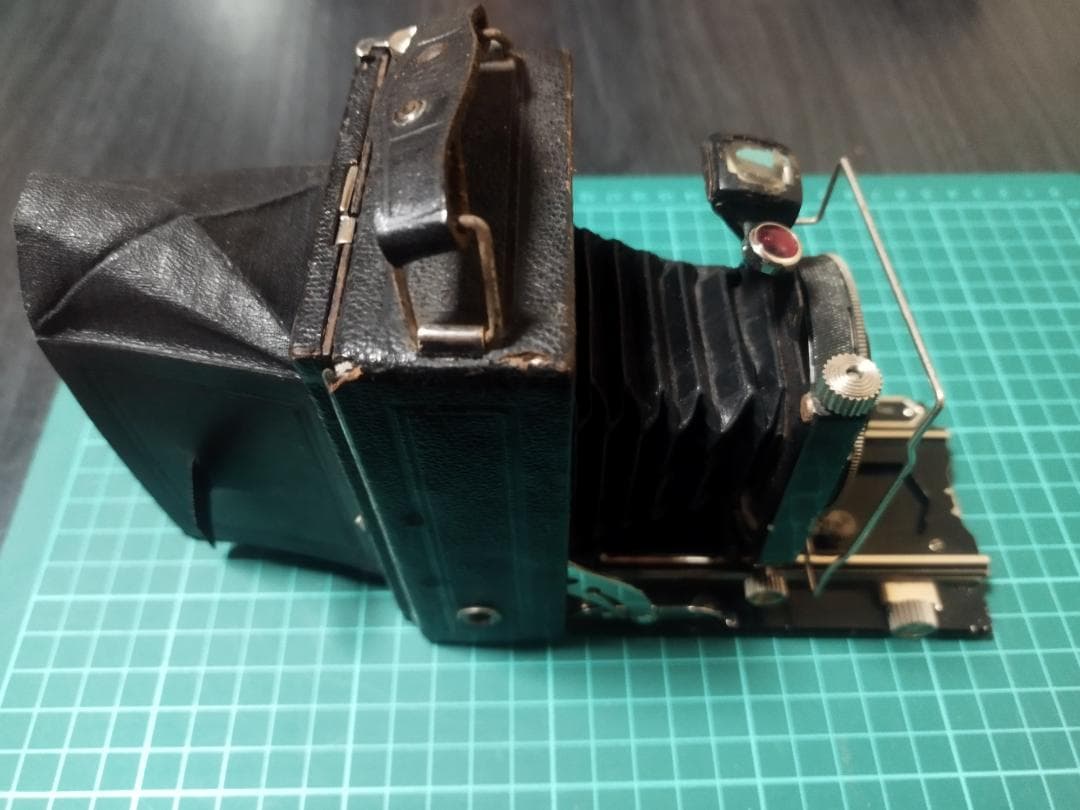 [蛇腹カメラ]Nagel-Anastigmat f:4.5 ジャンク ケース付き