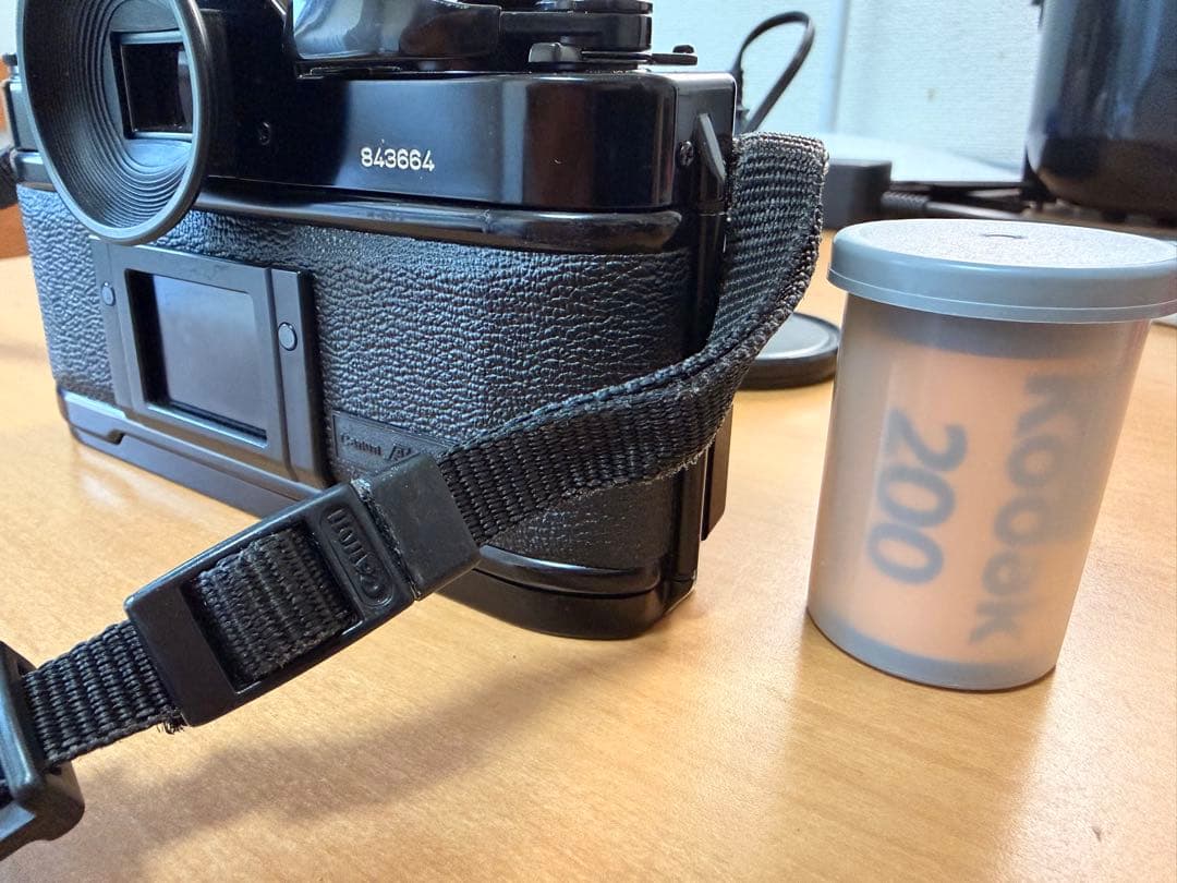 Canon A-1 + FD 50mm F1.4 + おまけフィルム付