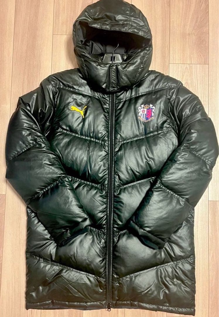 支給品セレッソ大阪 ハーフダウンコート/ベンチコート/フード脱着 L