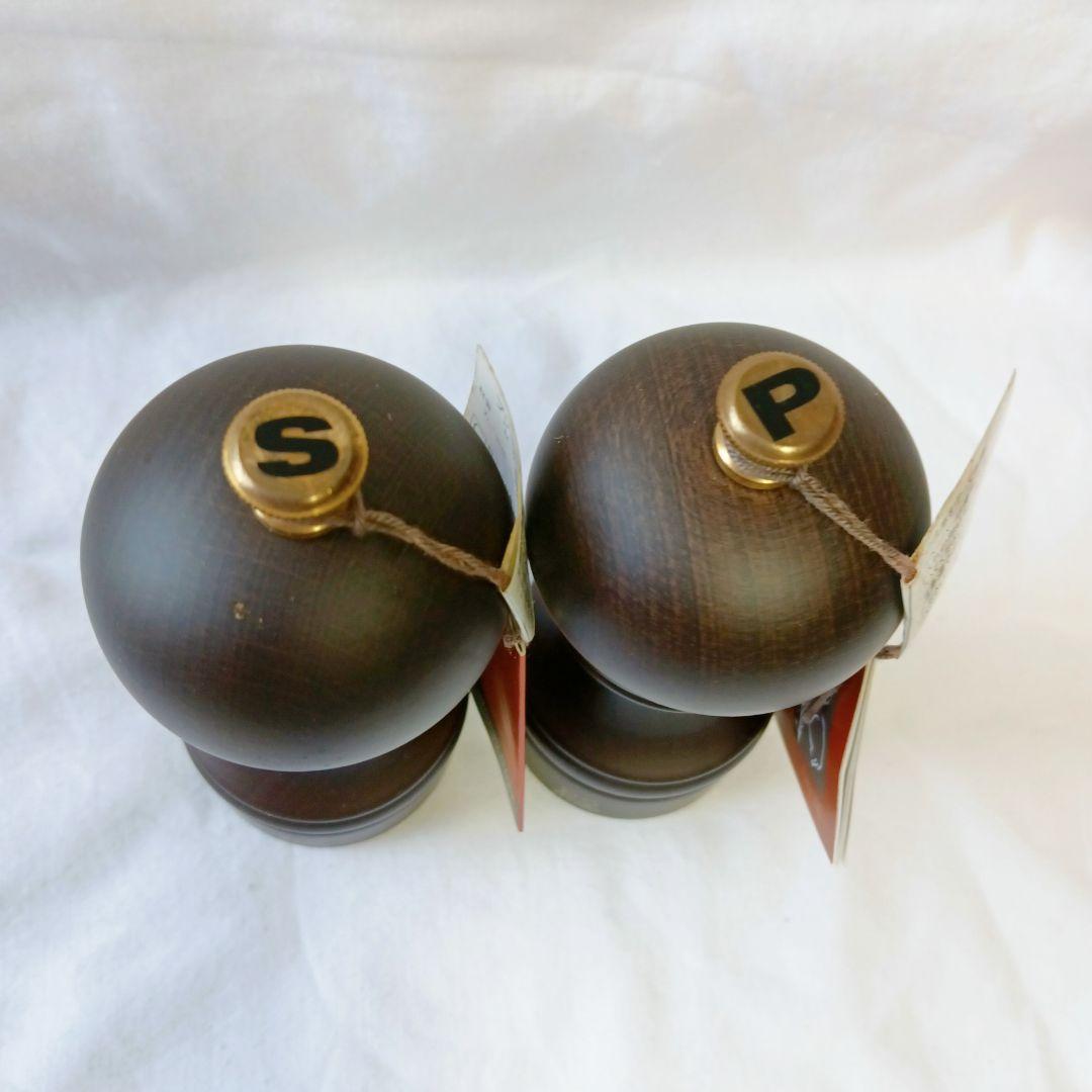 【新品】プジョー ペッパーミル ・ソルトミルのセット 13cm　チョコ色